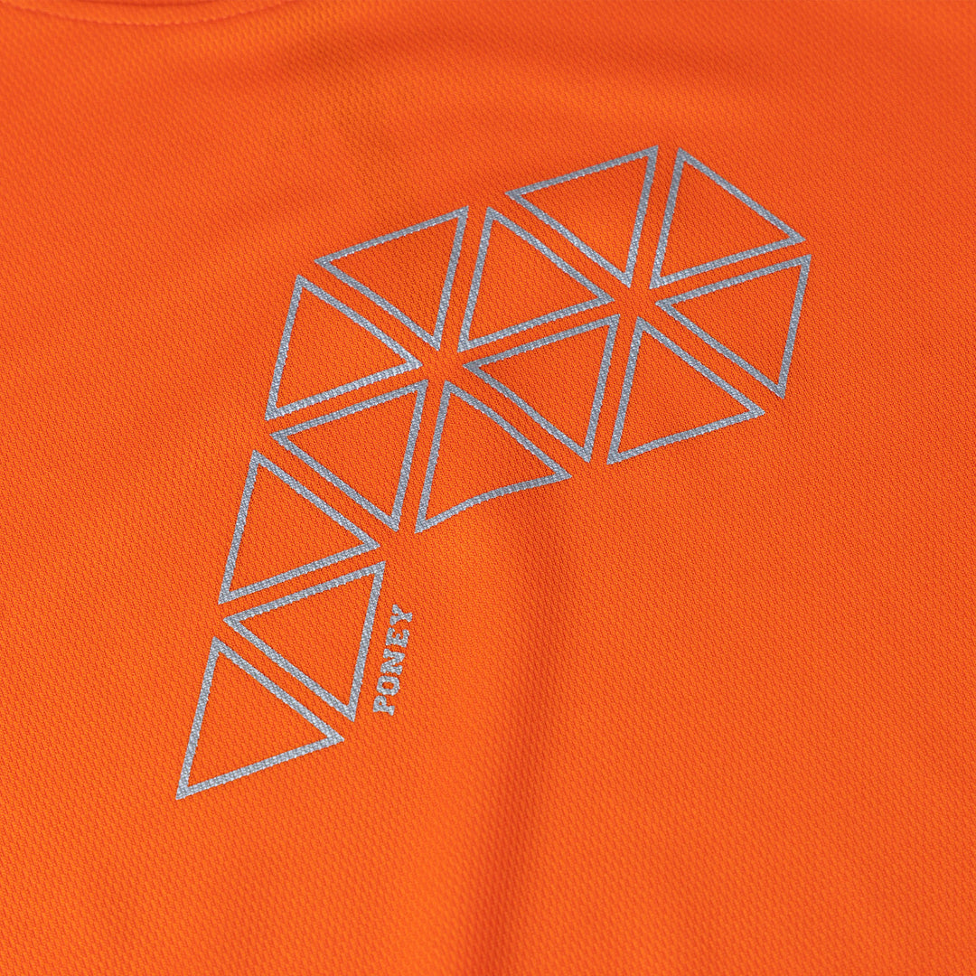 Sportswear Orange Regular Fit Short Sleeve Top