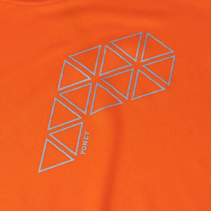 Sportswear Orange Regular Fit Short Sleeve Top