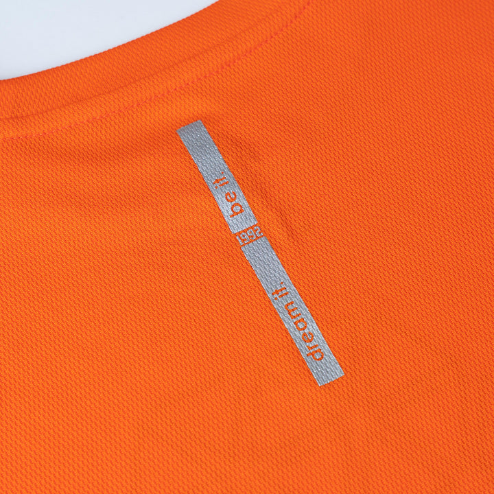 Sportswear Orange Regular Fit Short Sleeve Top