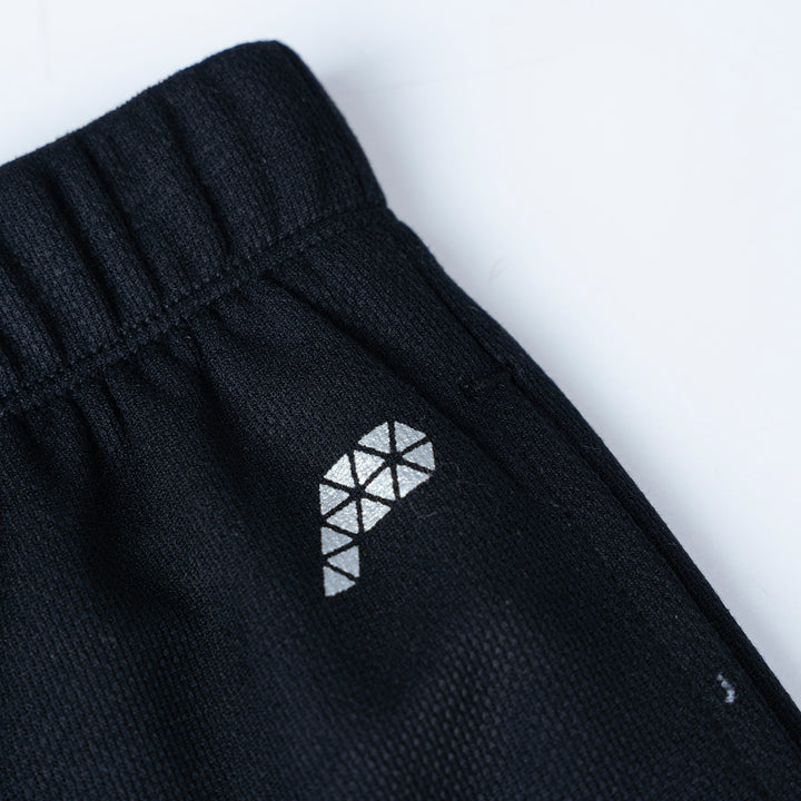 Sportswear Black Regular Fit Elasticated Waist Long Pants