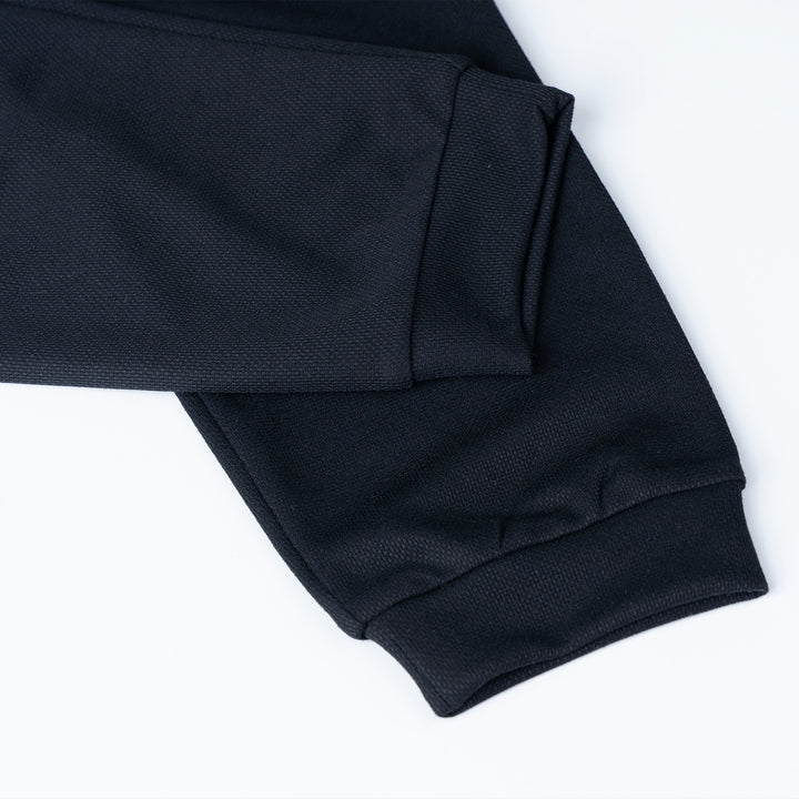 Sportswear Black Regular Fit Elasticated Waist Long Pants