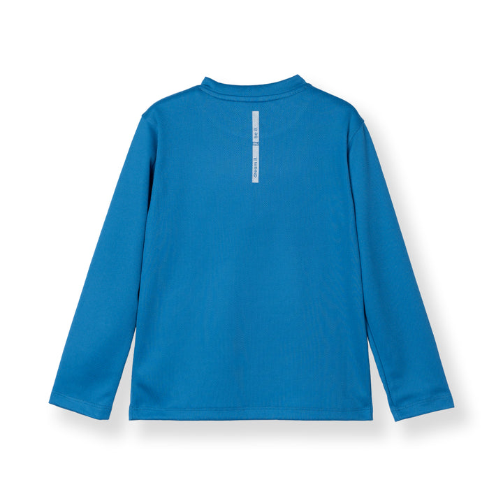 Sportswear Boys Blue Regular Fit Long Sleeve Top