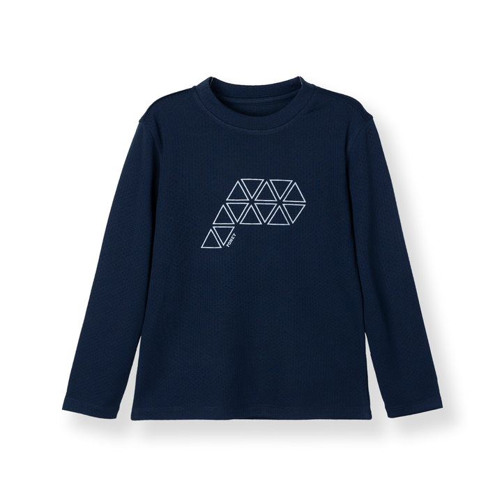 Sportswear Boys Navy Regular Fit Long Sleeve Top