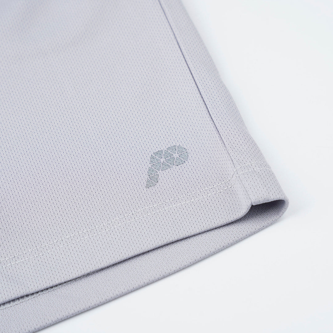 Grey Elasticated Waist Bermuda