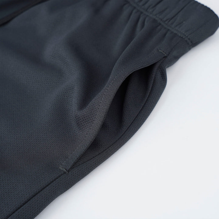 Dark Grey Elasticated Waist Bermuda