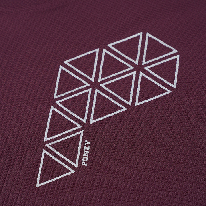 Purple Round Neck Long Sleeve Top