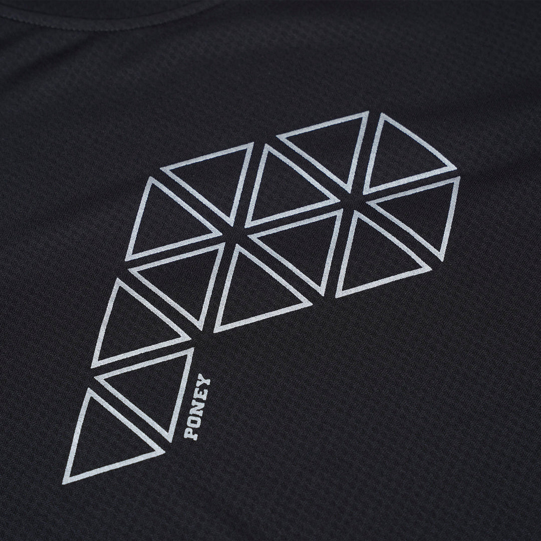 Black Round Neck Long Sleeve Top