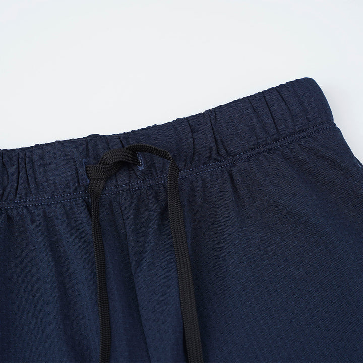 Navy Elasticated Waist Bermuda