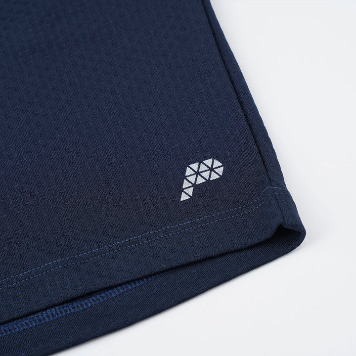 Navy Elasticated Waist Bermuda