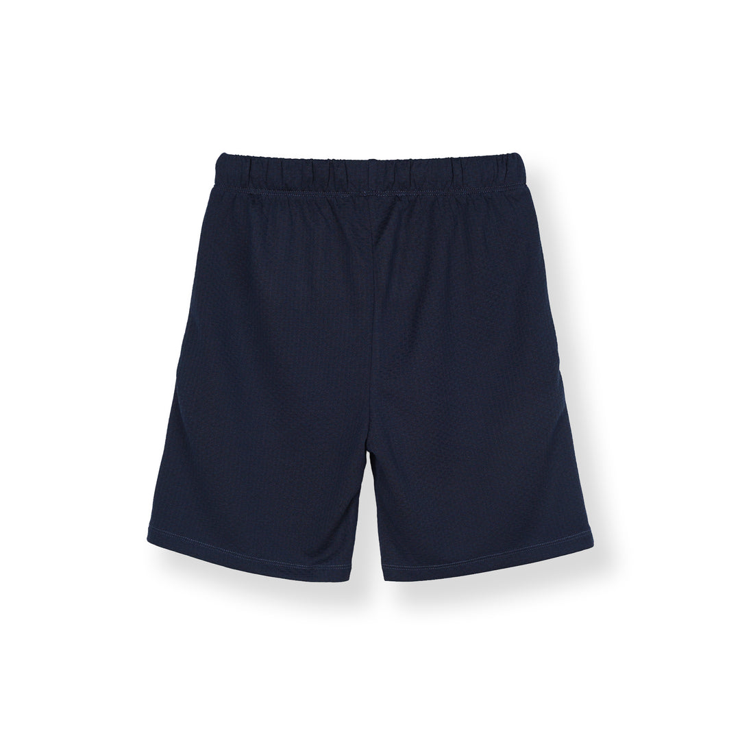 Navy Elasticated Waist Bermuda