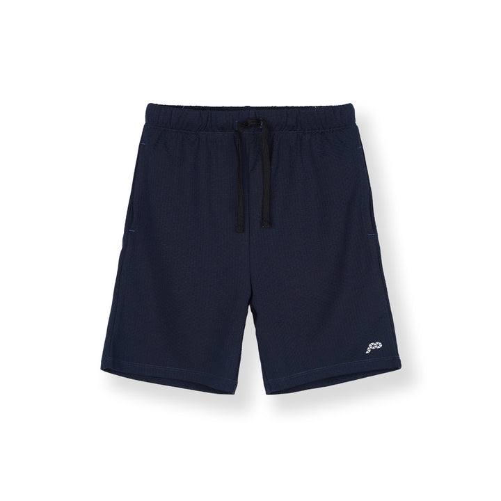 Navy Elasticated Waist Bermuda