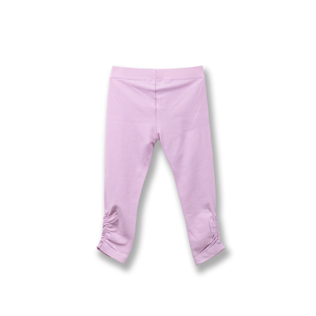 Poney Girls Light Purple Plain Legging