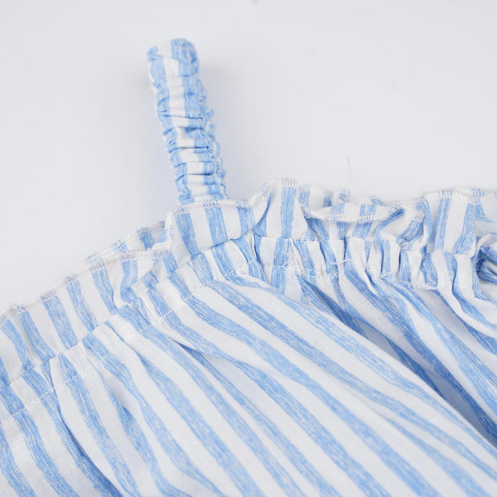Poney Girls Lt. Blue Long Sleeve Blouse 10 1212173