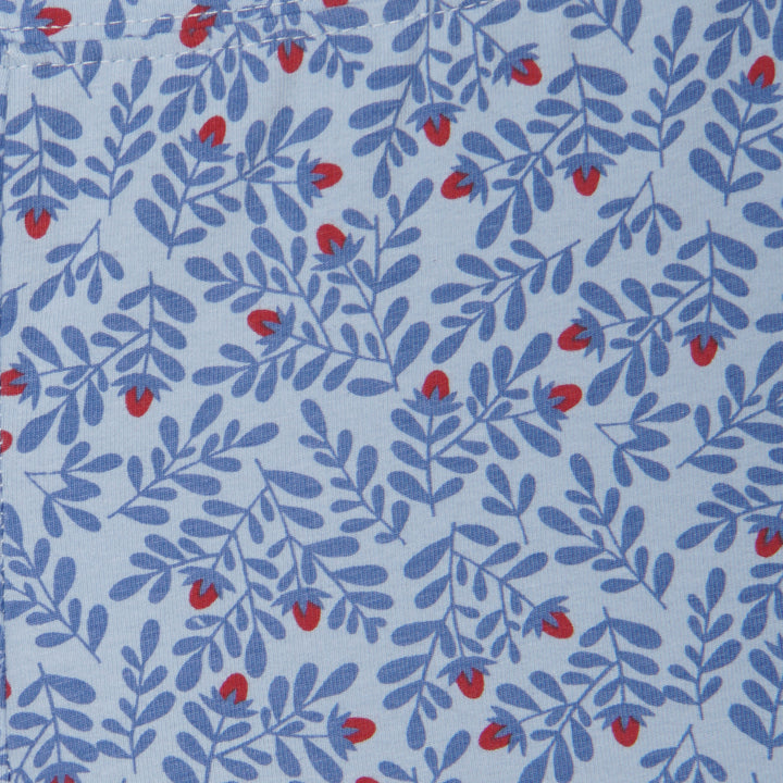 Poney Girls Light Blue Legging Flower All Over