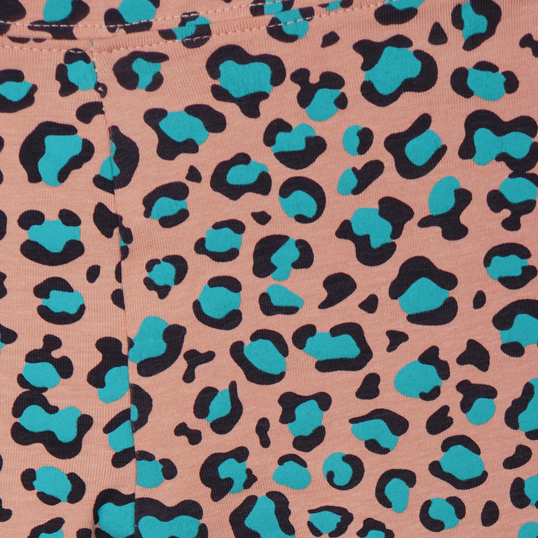 Poney Girls Graphic Leopard Print Leggings