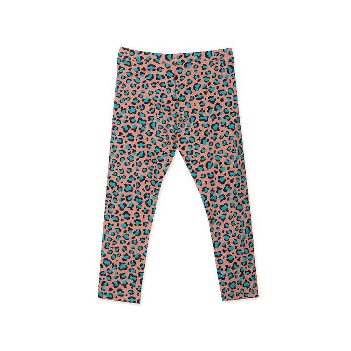 Poney Girls Graphic Leopard Print Leggings