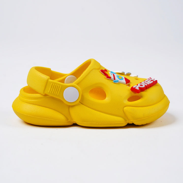 Poney Boys Yellow Vibrant Clogs Sandal