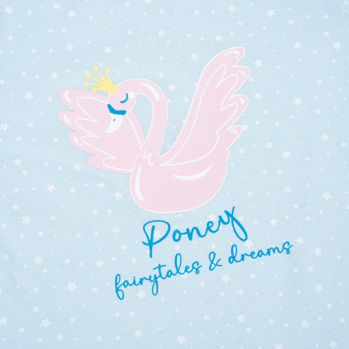 Poney Girls Fairy Tales and Dreams Blue Pyjamas