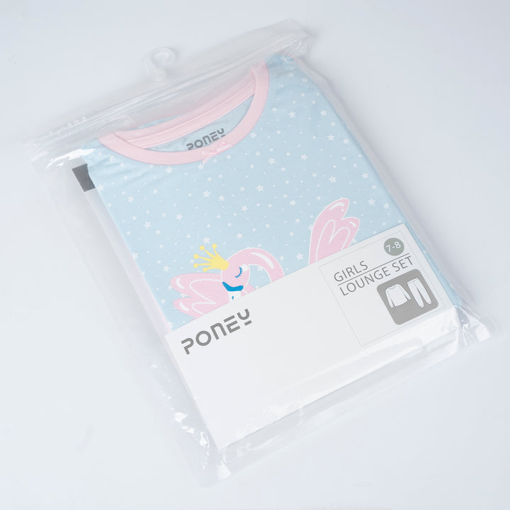 Poney Girls Fairy Tales and Dreams Blue Pyjamas