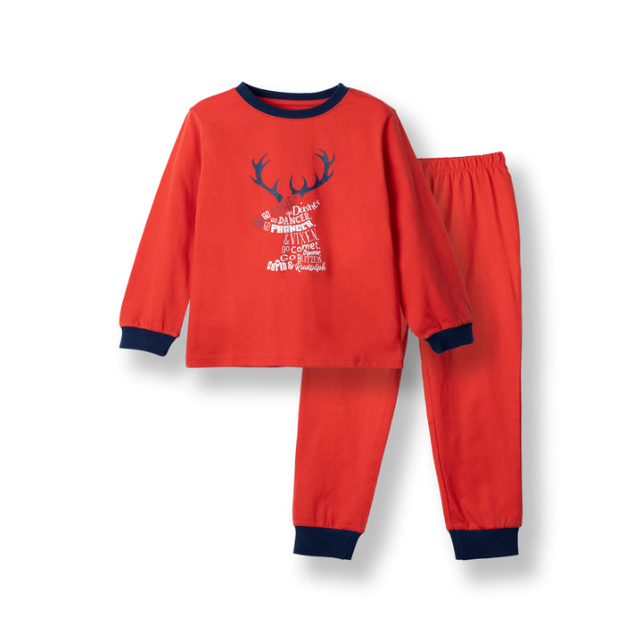 Poney Boys Red The Red-Nosed Reindeer Loungewear (Pyjamas)