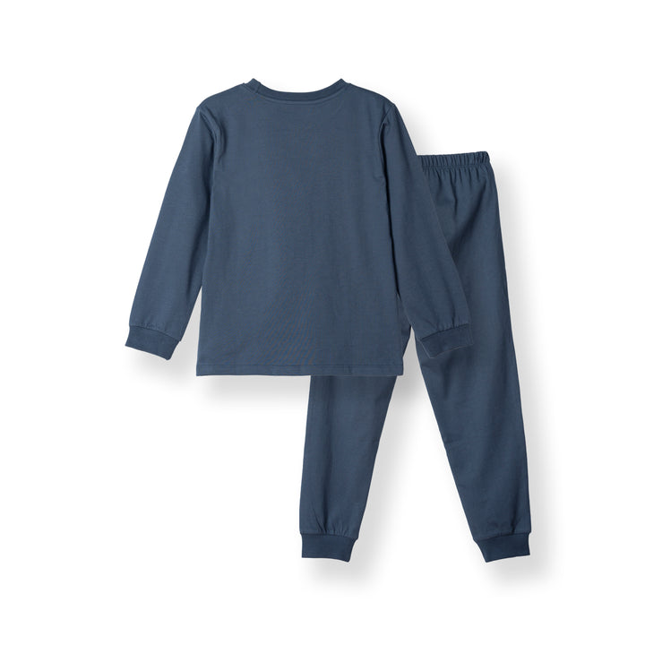 Poney Boys Bearly Awake Navy Pyjamas