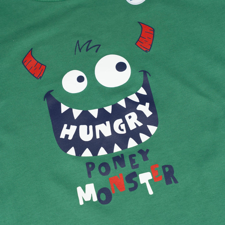 Poney Boy Hungry Monster Pyjamas