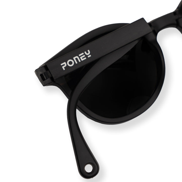 Poney Black Foldable Sunglasses (9250080AD)