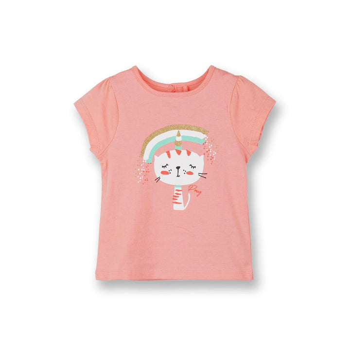 Poney Girls Pink Short Sleeve Tee 48 2210606