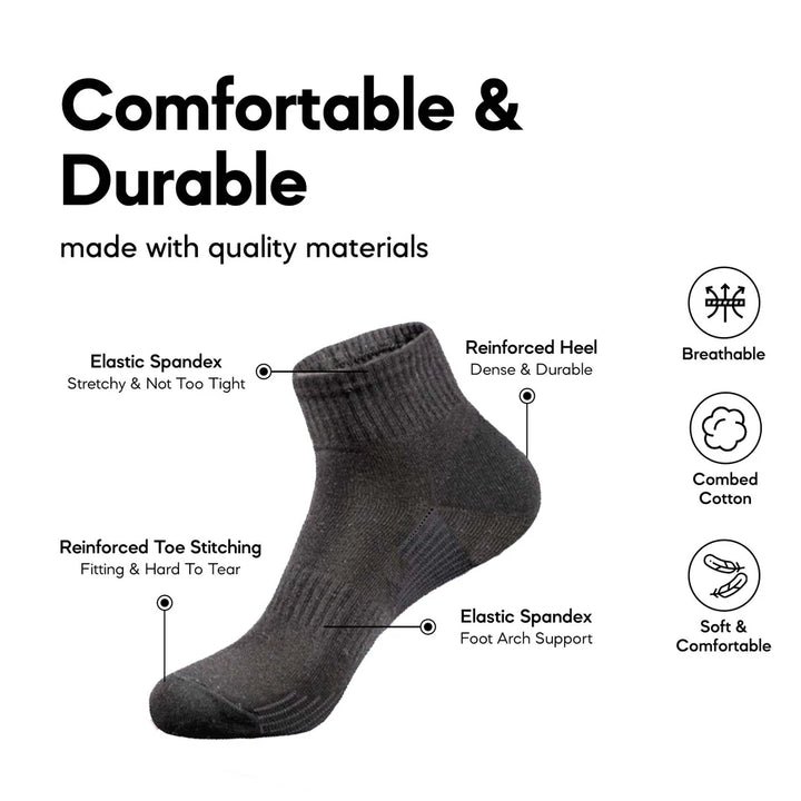 Abaro Anti-Bacterial School Sock (S M L)=3 Prs / Set  AS03