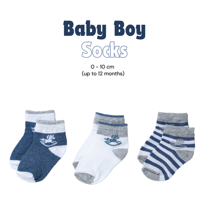 Poney Boys Baby Poney Socks