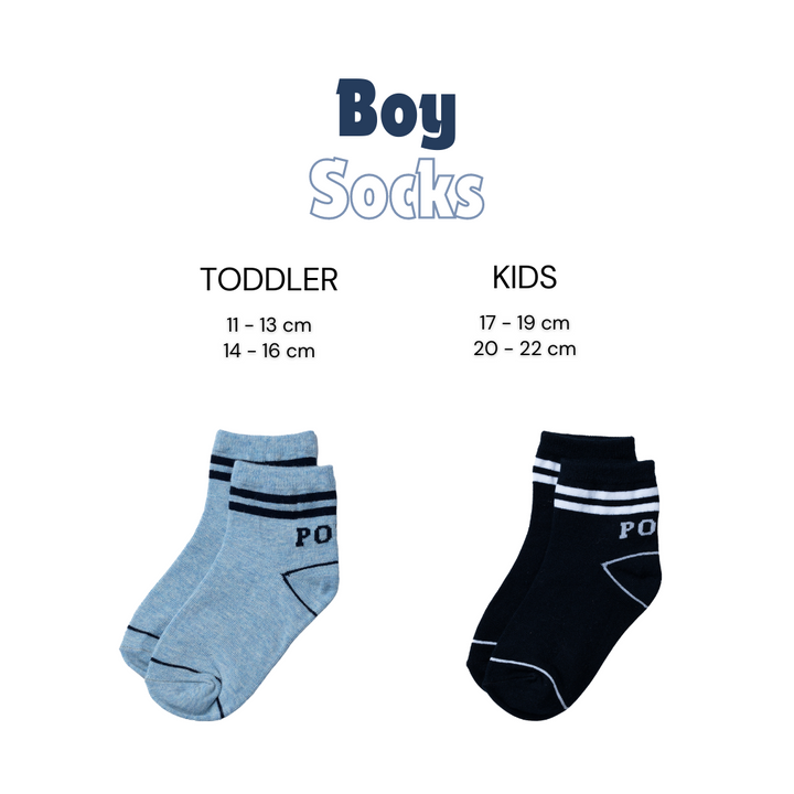 Poney Boys Poney With Stripes Socks