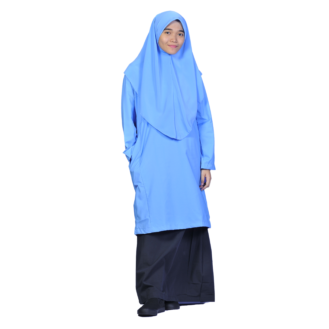 Canggih Girls Blue School Baju Kurung