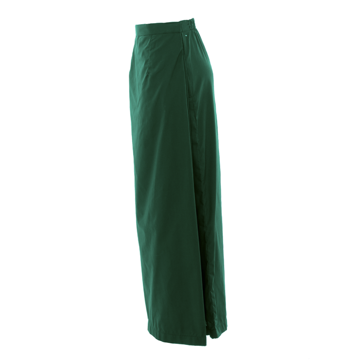 Canggih Girls Green Pleated Skirt/Kain Kurung