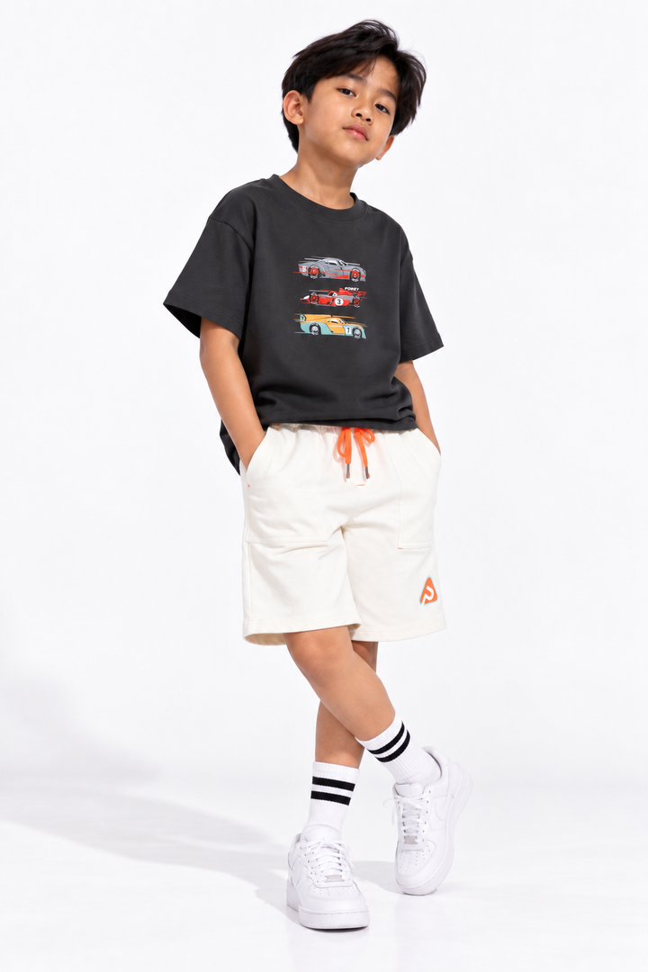 Retro Garage Short Sleeve Tee 2250809 (Oversized Cut)