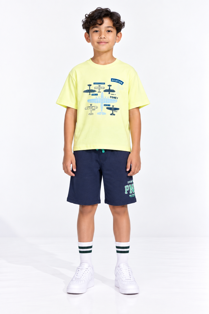 Sky Explorer Short Sleeve Tee 2250806 (Oversized Cut)