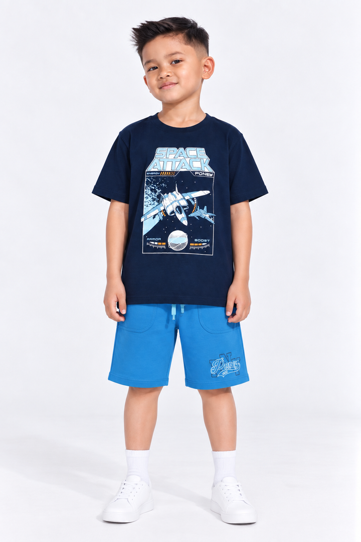 Space Attack Short Sleeve Tee 2250812