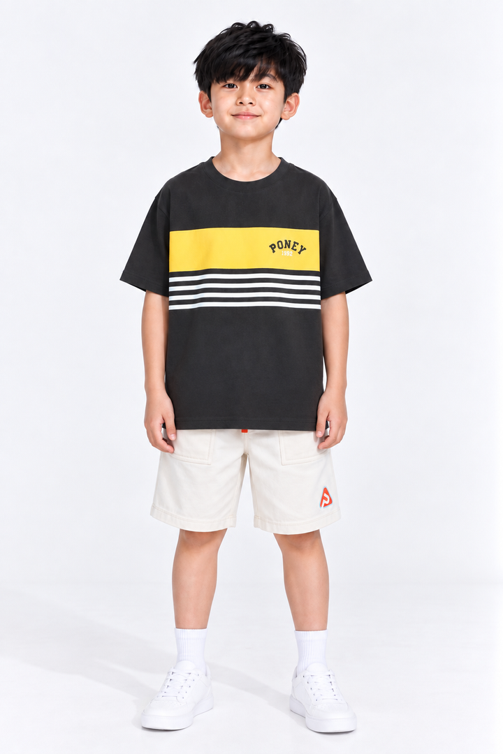 Urban Striped Short Sleeve Tee 2250810 (Oversized Cut)