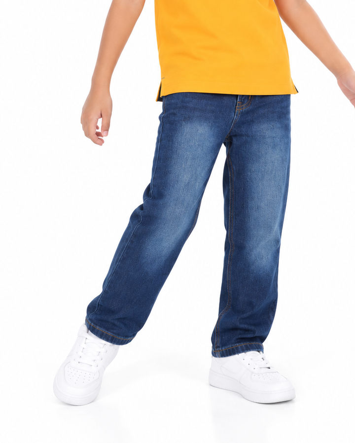 Poney Boys Navy Loose Fit Jeans
