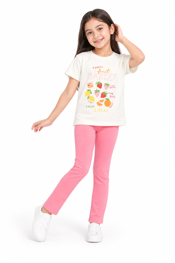 Poney’s Fruit Market Sleeve Tee