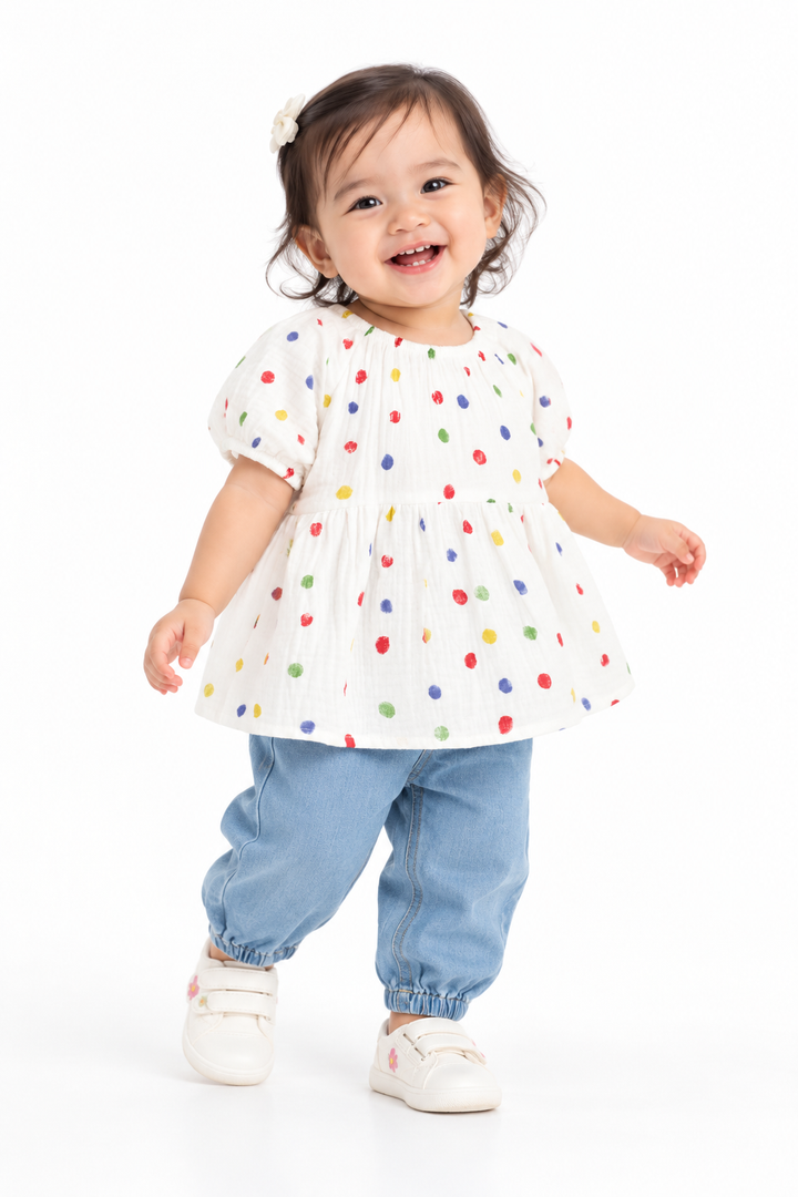 Cuddle Breeze Short Sleeve Blouse (2250718WB)