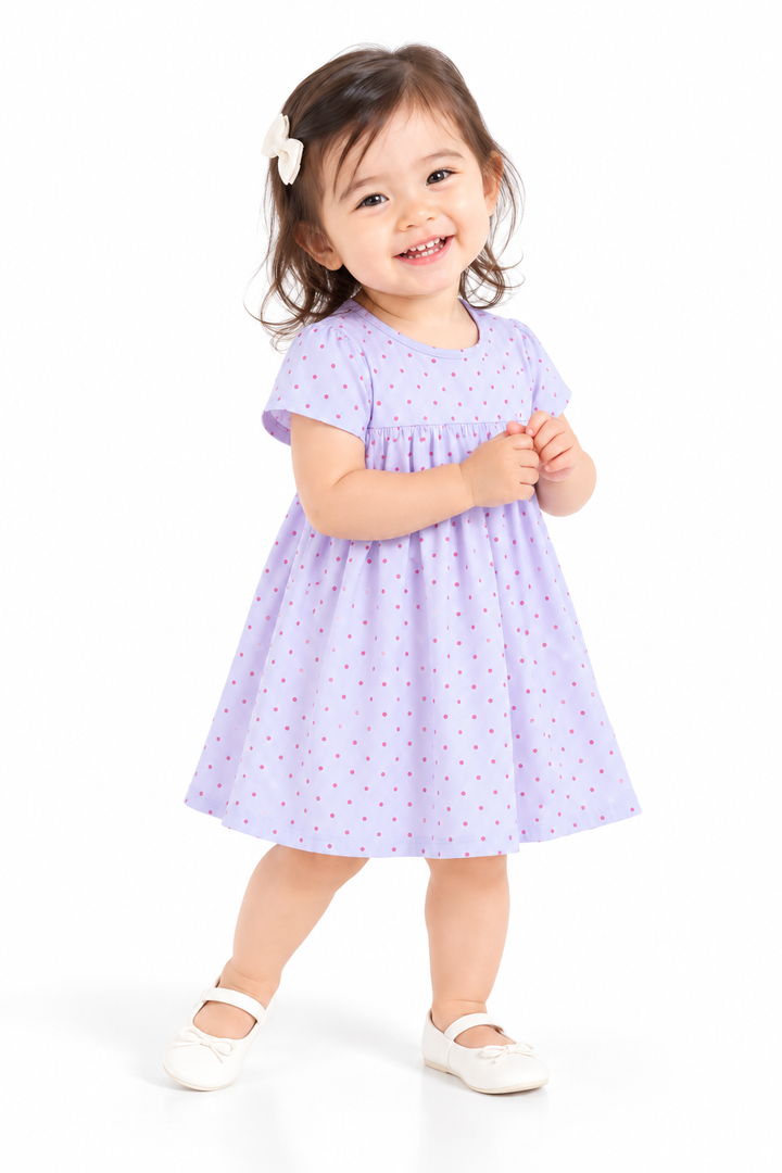 Dotty Daze Short Sleeve Dress