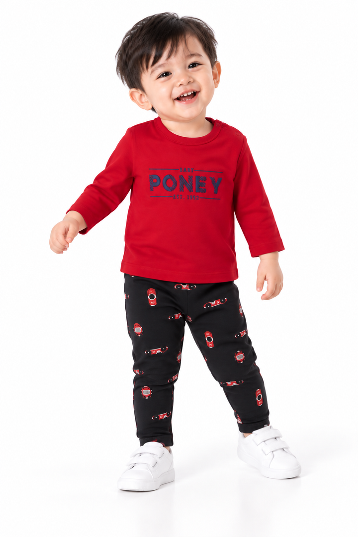Baby Boy Racing Club Long Sleeve Tee