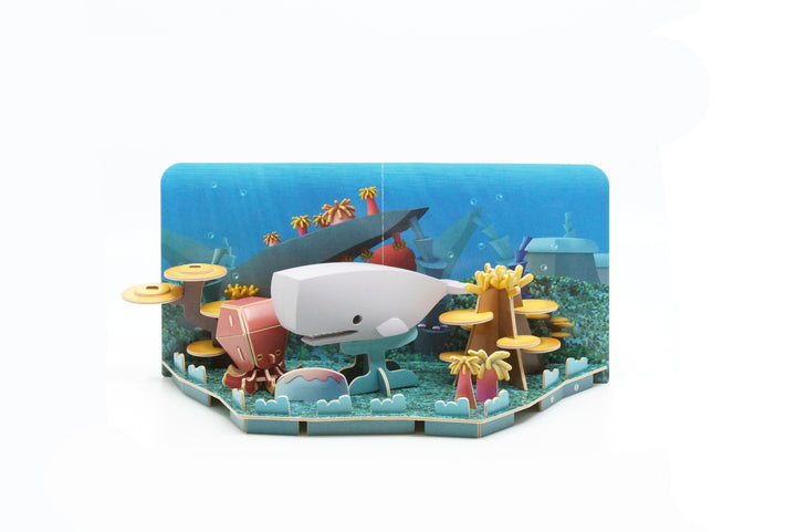 Halftoys Diorama Ocean Cachalot