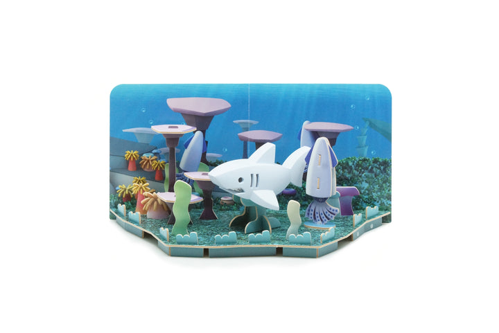 Halftoys Diorama Ocean White Shark