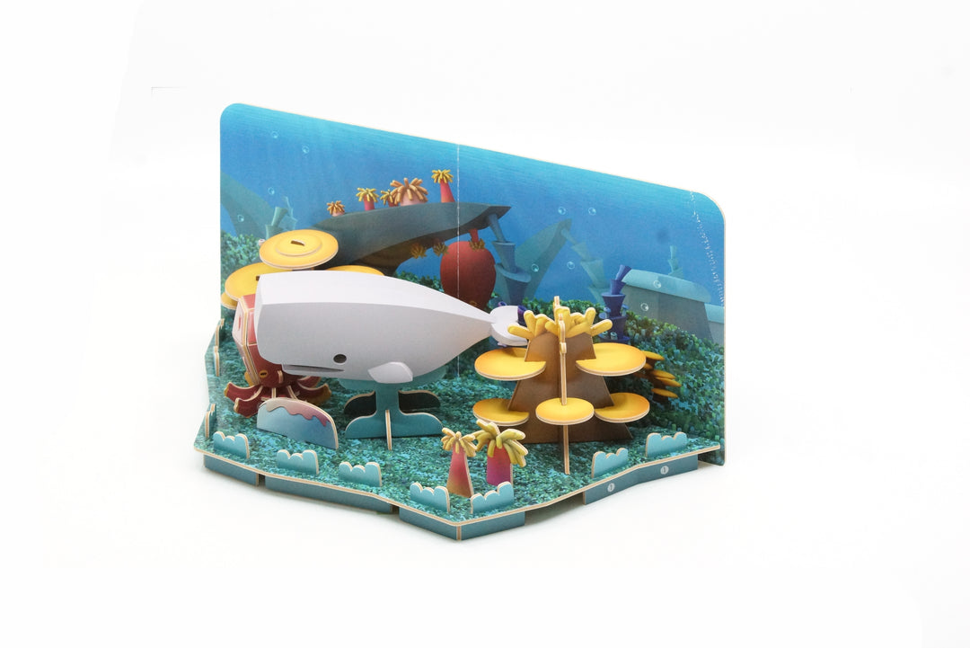 Halftoys Diorama Ocean Cachalot