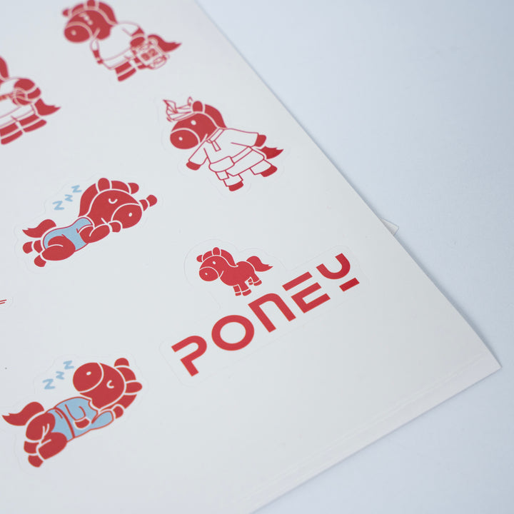 Poney Exclusive Sticker - November 2024