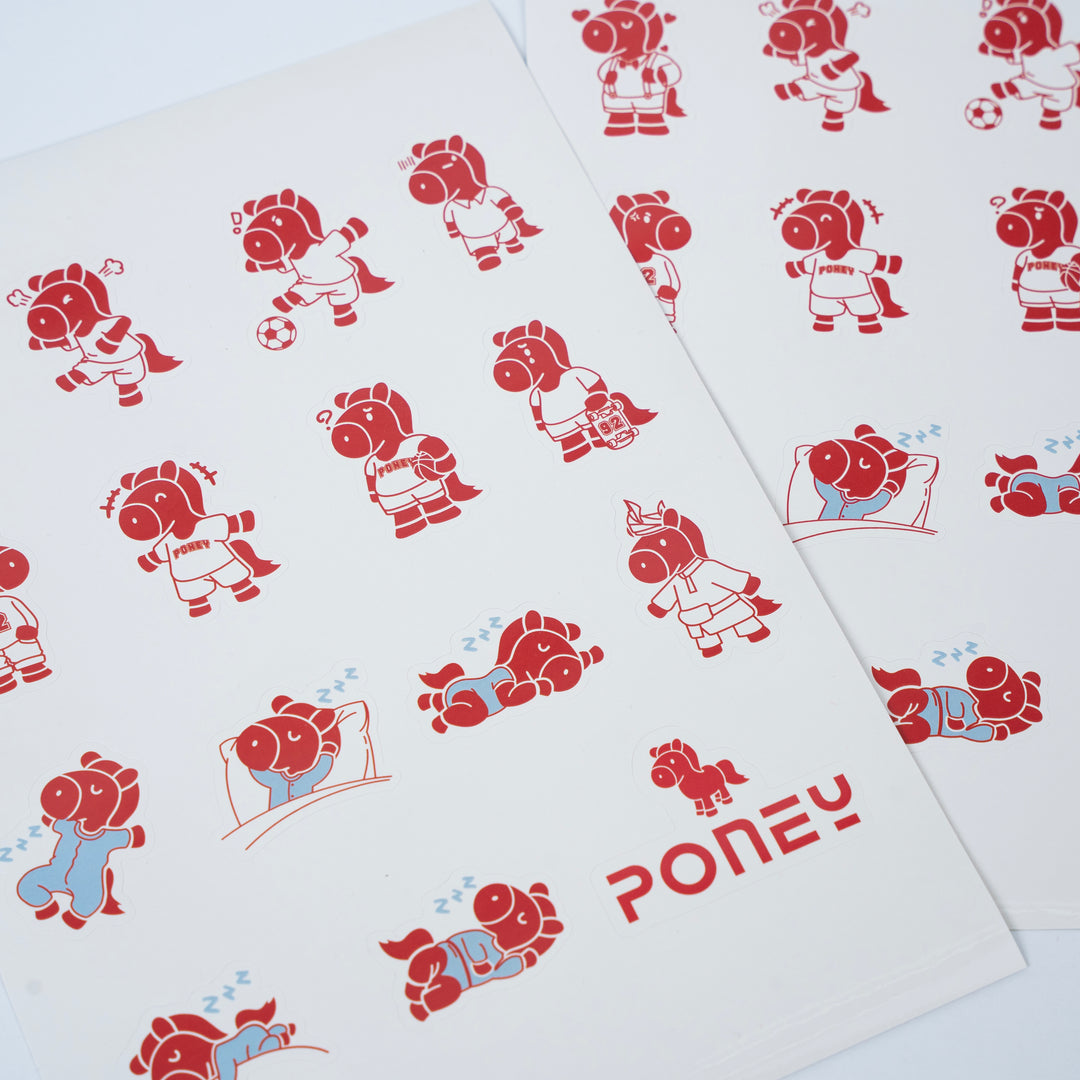 Poney Exclusive Sticker - November 2024