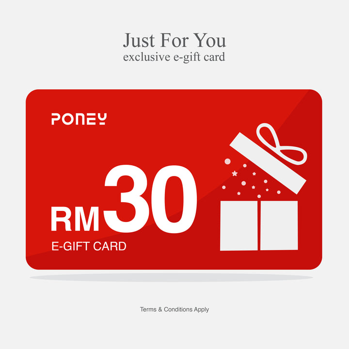 PONEY E-Gift Card
