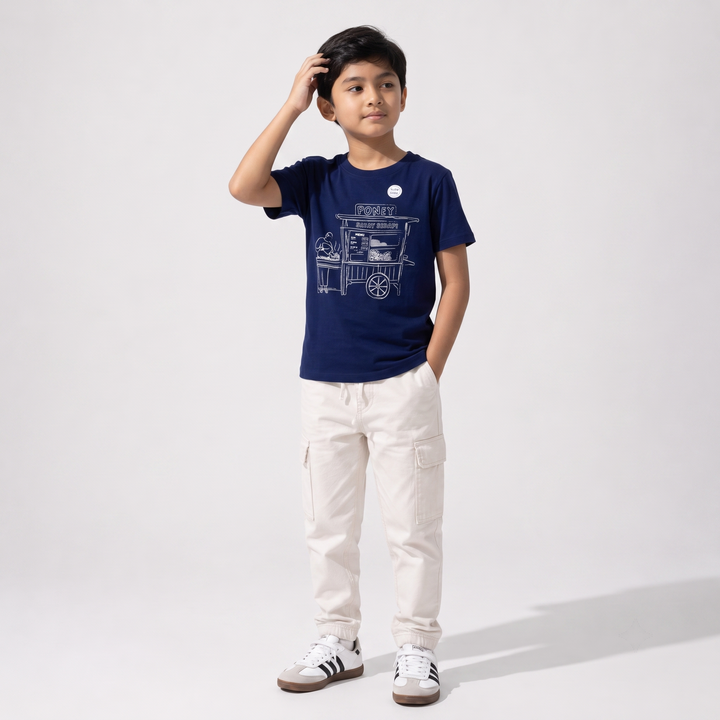 Poney’s Satay Stall Short Sleeve Tee