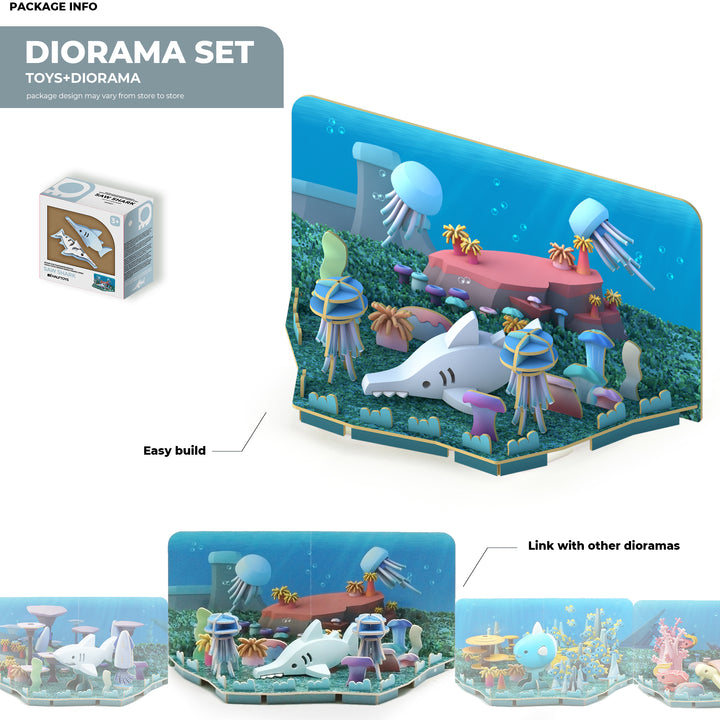 Halftoys Diorama Ocean S.Shark